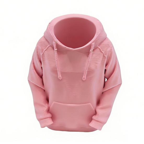 Креативный держатель для ручек Уникальный дизайн толстовки 3D-печатный настольный органайзер для ручек, карандашей, линеек, ножниц Просторное настольное хранение Офис, Школа