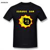 Футболка Serious Sam Футболка-реплика Serious Sam Хлопковая летняя футболка для мужчин Милая футболка с коротким рукавом с принтом