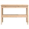 VidaXL Console Table 110x40x75 Cm Solid Pine Wood 814299