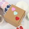 500pcs Colorful Heart Shaped Stickers - Waterproof, Removable, Perfect For Birthdays, Confessions, Weddings, Birthdays, Valentine's Day DIY Labels