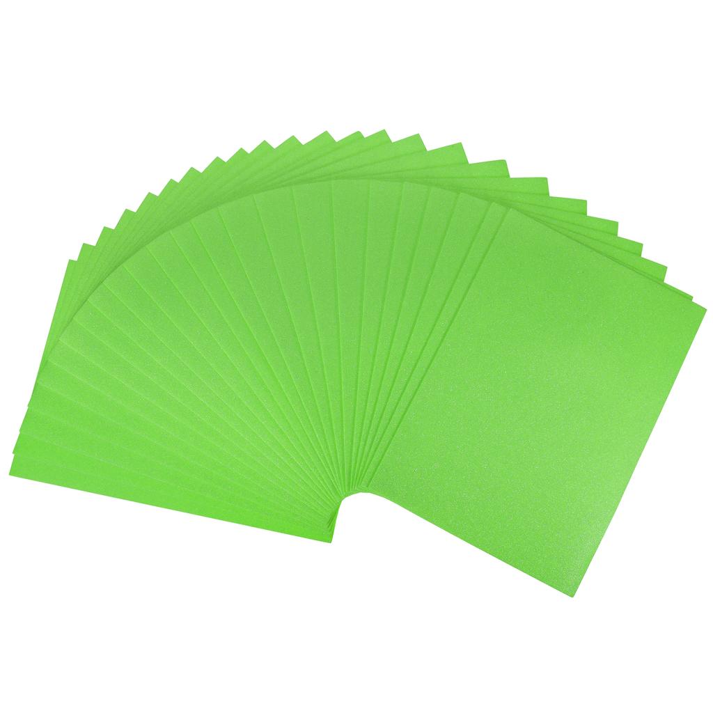 24 шт. Листы из ЭВА пены с блестками, Бумажный лист, Губка, Мягкие на ощупь, Искусство и ремесла для поделок, DIY проектов, 11 x 8 дюймов, толщина 2 мм