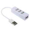 Мини-хаб-разветвитель USB 2.0 на 4 порта для компьютеров