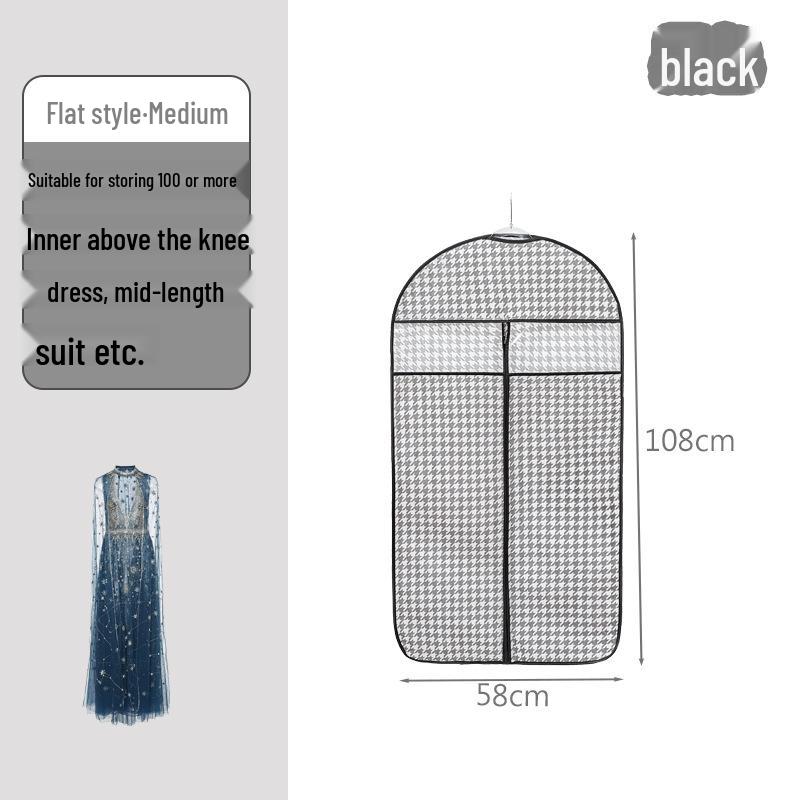 Подвесной прозрачный чехол для одежды от пыли для пиджаков и костюмов