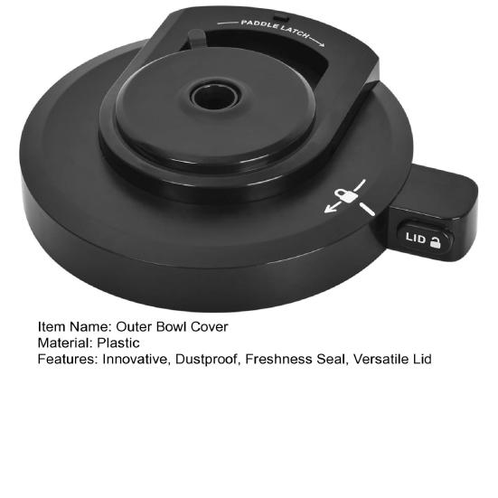 Сменная внешняя крышка чаши для мороженицы Ninja серии NC299AMZ/NC301/NC300/NC201/NC101 Крышка для посудомоечной машины