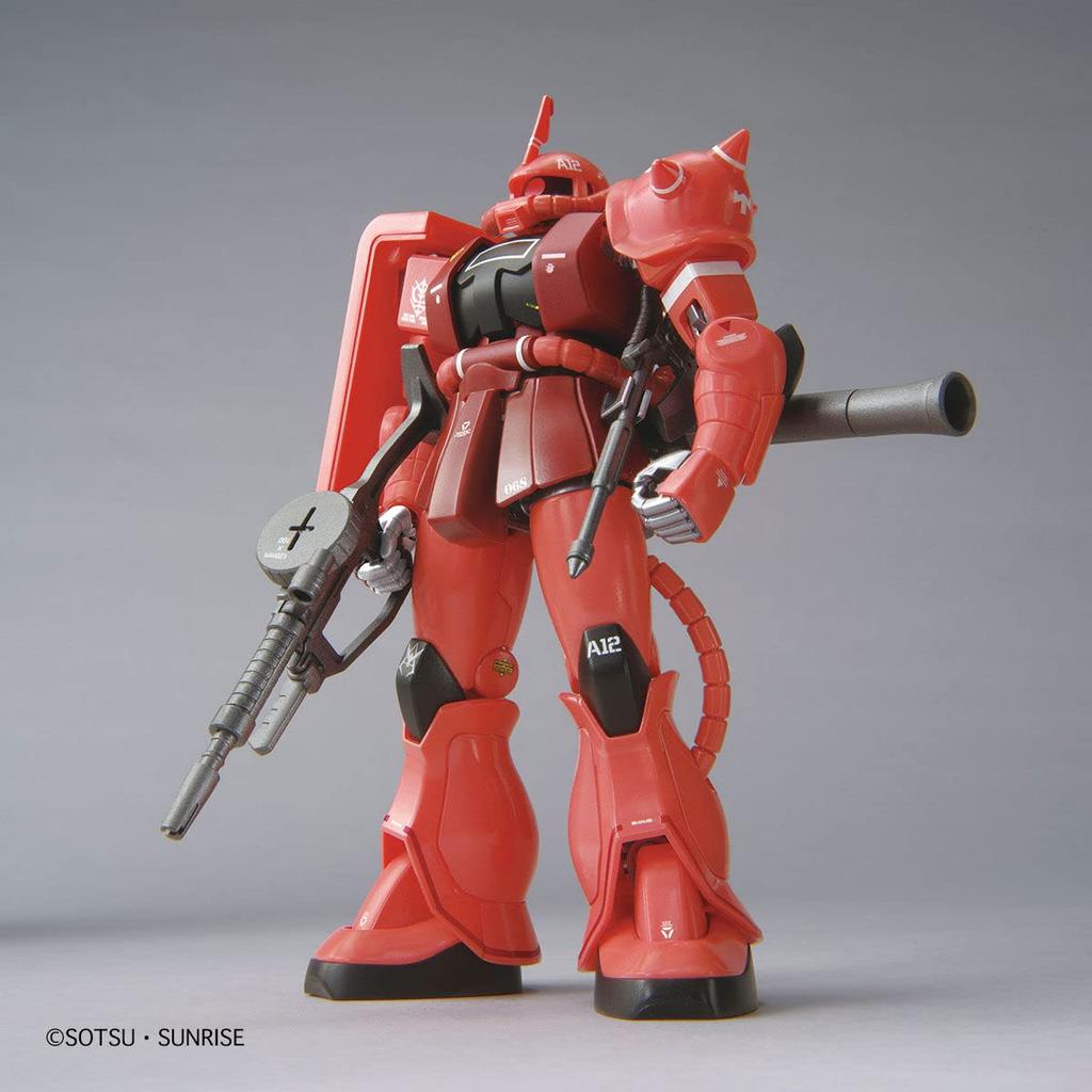 Bandai HG Gundam Base Limited Zaku II Century Real Type 1/144 Char's (21st Ver.)