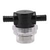Water Pump Strainer ABS G1/4 Pump Twist On Strainer Irrigation Pipeline Filter for RV Marine Boat