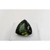 Fabulous Natural Green Moldavite 11-12 Ct Trillion Cut Certified Loose Gemstone