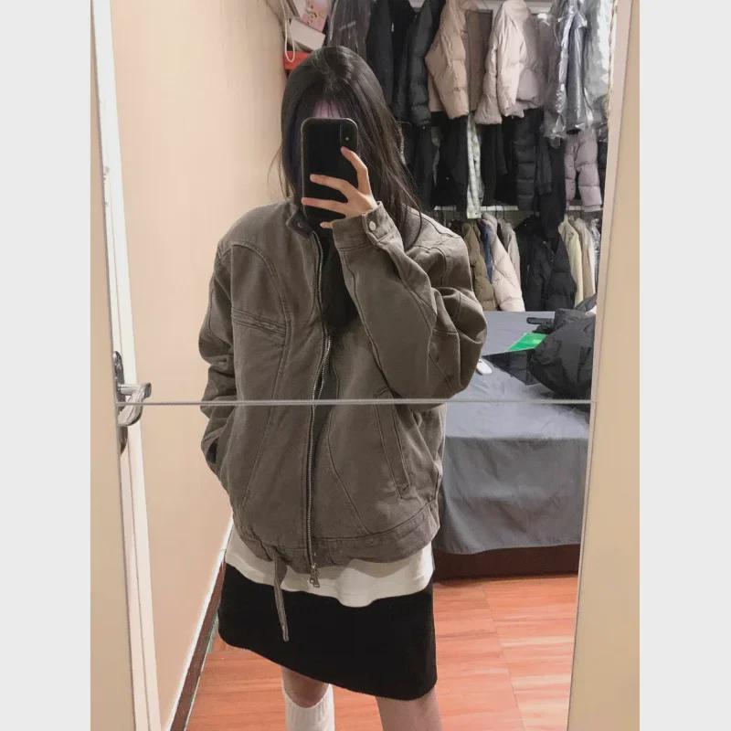 Мужская модная европейская и американская уличная мода куртка из искусственной кожи для мотоцикла