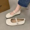 Мода 2024 года, осенние женские туфли на плоской подошве, модные плиссированные туфли с круглым носком, балетки без застежек, мягкие балетки на плоской подошве, туфли Мэри Джейн