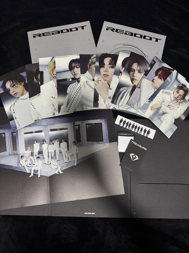[USED] treasure Reboot 2nd full album 3 versions