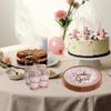 Элегантная и интересная одноразовая посуда для вечеринки по случаю дня рождения, декор для дня рождения девочки