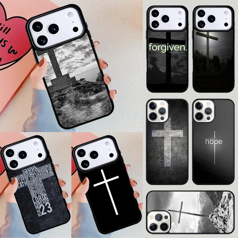Bible Jesus Christ Christian Cross Phone Case For iPhone 17 Air 14 15 13 12 Max Cover For Apple 16 16e 11 Pro Max Plus