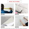 3D Self-Adhesive Wallpaper 70cm*1m Continuous Waterproof Brick Wall Stickers Living Room Bedroom Children's Room Home Decoration