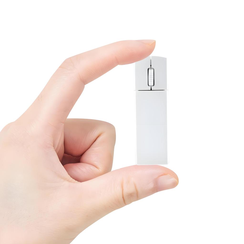 Wireless Bluetooth Mouse, 2.4G, Ultra-Lightweight, Ultra-Small, TYPE-C Rechargeable, Aerial Mouse, Ideal for Meetings, Lectures, Classes, Office