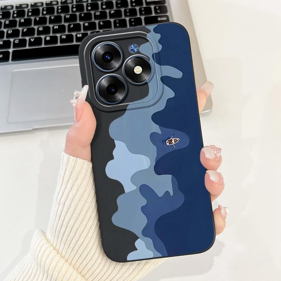 Чехол для Tecno Spark 20C Spark20 Pro KJ6 Новый модный чехол с рисунком-конфетой Ударопрочный чехол для телефона Для Tecno Spark 20 Pro Plus Корпус