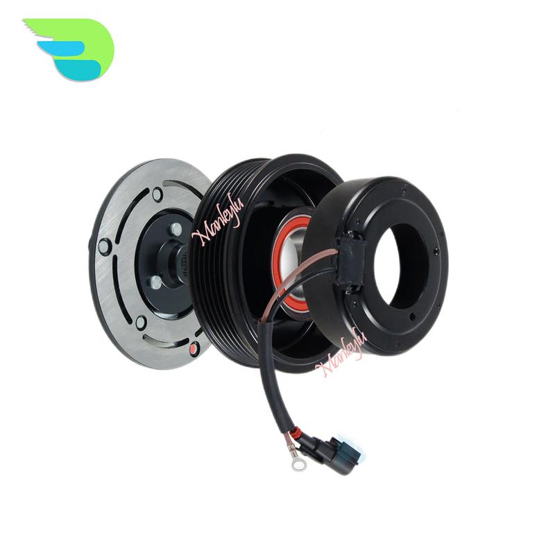 Шкив муфты компрессора кондиционера для FORD MAZDA VOLVO BEV361450A BEV361450 1722070 1799468 7AM5N19D629AA AM5N19D629AA AP3119D629BA