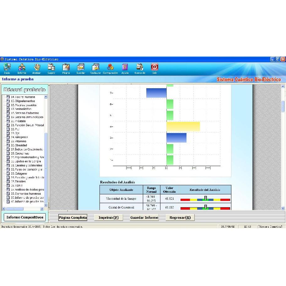 Brazil Portuguese 2026 New 62 Reports Quantum Resonance Magnetic Analyzer QMRA Set Hand Touch Quantum Body Health Analyzer