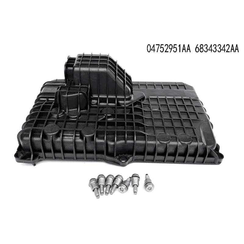 04752951AA Transmission Oil Pan For Jeep Cherokee 2014-2023 Chrysler Pacifica Fiat 500L 2017-2019 V6 3.6L 68343342AA
