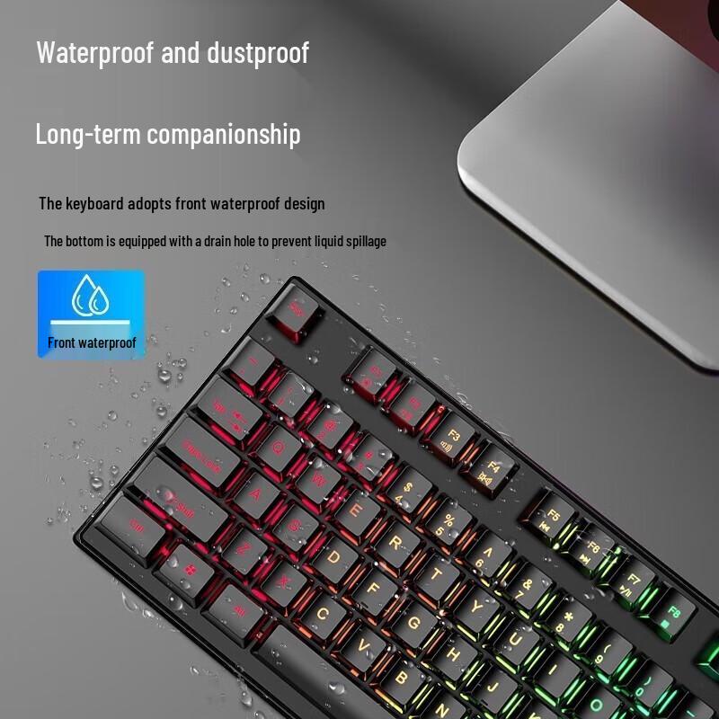 EWEADN GX30Z Wired Gaming Keyboard Mouse Combo