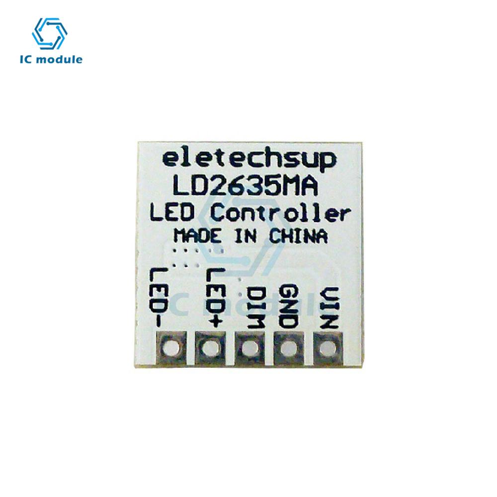 Мини-модуль драйвера светодиодов LD2635MA DC5-27V 350mA Buck HB Понижающий DC-DC преобразователь для Arduino