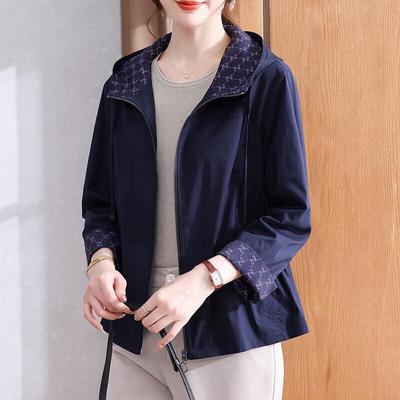XUEXI Тонкая осенняя куртка для женщин среднего возраста
