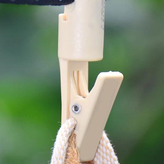 1/5 шт. Уличная бельевая веревка Позиционирующий зажим Портативный для нижнего белья Носки Бельевой зажим Прищепка Мини Многофункциональный Кемпинг Ветрозащитный зажим