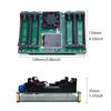 Портативный цифровой детектор мощности аккумулятора MAh MWh - модуль с 4-канальным тестером аккумуляторов 18650 Type-C с автоматической зарядкой, прочный