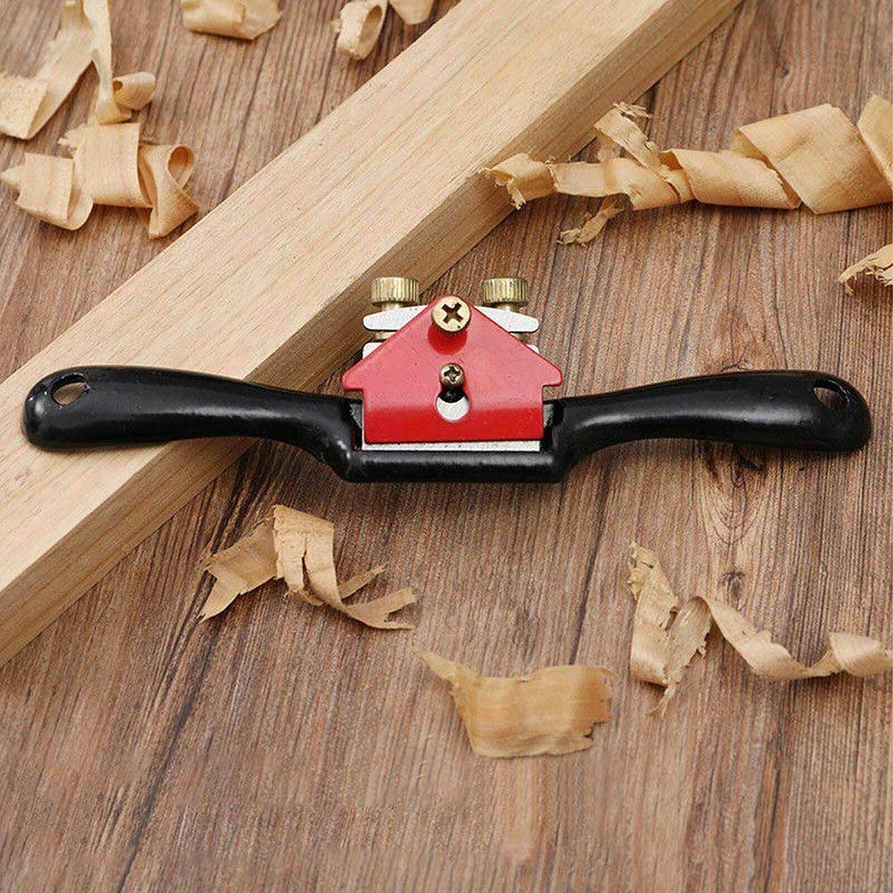 Metal Cutting Hand Planer Adjustable Woodworking Planer 9 Inch Manual Planer Carpentry