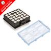 2Pcs Vacuum Cleaner Parts (1pcs Motor Filter + 1pcs HEPA Filter) for Bosch BSGL VSZ BSD BSA Series