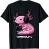 Игровая футболка Аксолотль Детская футболка Gamesolotl Рыба Игровая футболка для видеоигр