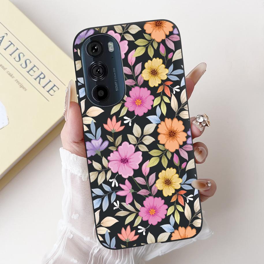 Чехол для Motorola Edge 30 Pro XT2201-1 Чехол Милый Панда Бантик Силиконовый Ударопрочный Чехол Для Moto Edge Plus 2022 Edge30 Funda
