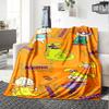 Custom Name Rugrats Theme Printed Blanket - Perfect for Couch, Bed, Travel & Outdoor Use | Machine Washable, Cozy & Durable.