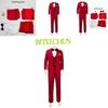 Original Stock Factory Wholesale Dark Wizard Red Suit Halloween Costume Men's Clothing