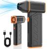 Electric Compressed Air Duster - 120m/s High-Speed Air Blower Fan, Mini Rechargeable Cordless Turbo Jet for Computer Car Keyboard Home