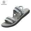 Модные летние сандалии для мужчин, новые нескользящие пляжные повседневные туфли с эластичными ремешками, сандалии для мужчин, уличные сандалии для мужчин, большой размер