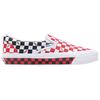 Vans OG Classic Slip-On LX Checkerboard — кроссовки унисекс красно-черные VN0A32QNREB