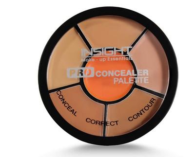 Палитра консилеров Insight Cosmetics Pro, водостойкий консилер с полным покрытием, легко растушевываемый консилер, палитра 3 в 1, консилер, корректор и контуринг