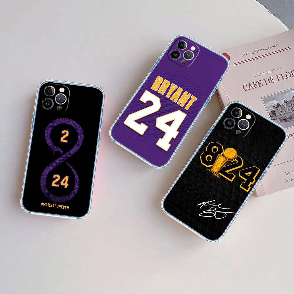 Прозрачный чехол для телефона K-Kobes Basketball Star для Samsung Galaxy A04 A04S A14 A23 A34 A54 M23 M33 M52 M53