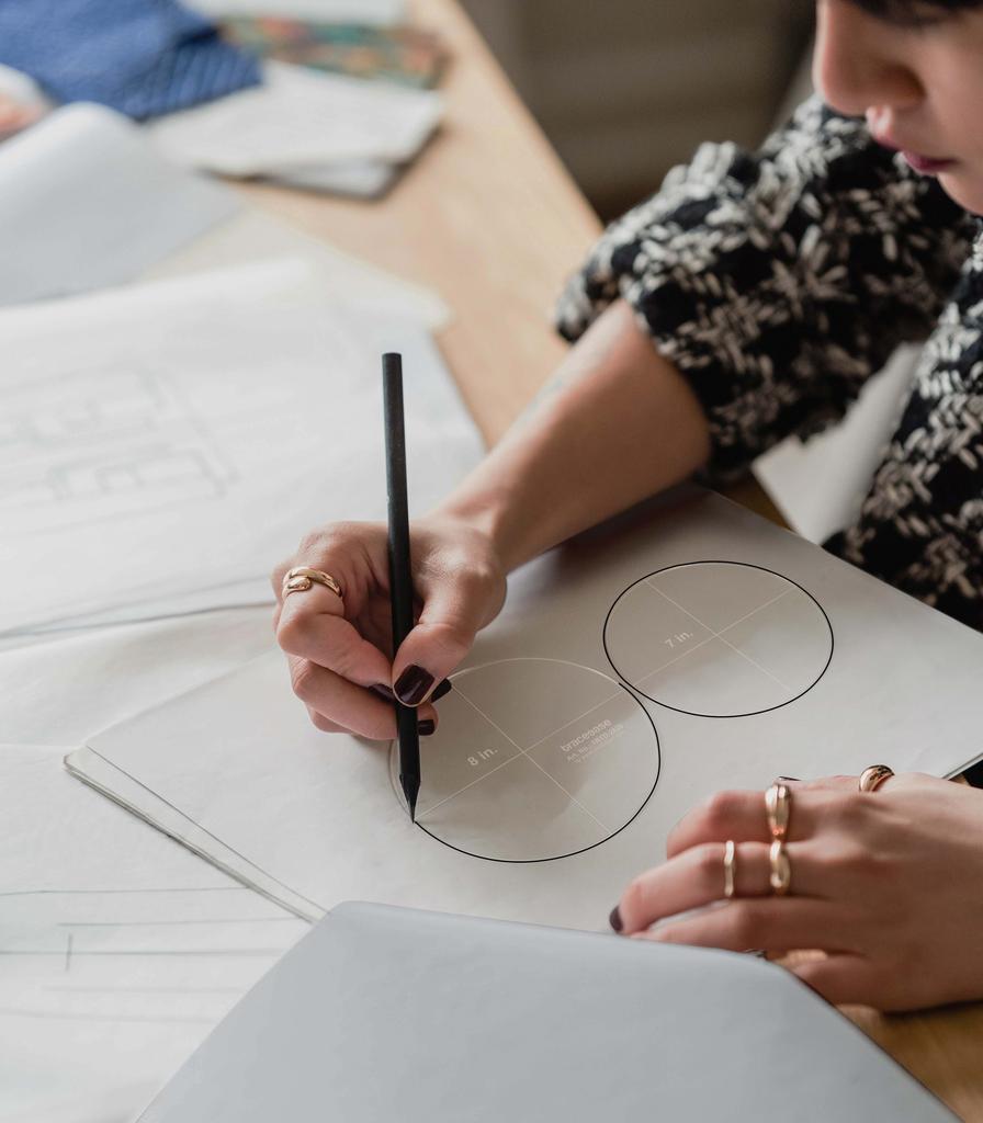 Traceease 2 шт. круглые геометрические трафареты-шаблоны 7 дюймов 8 дюймов линейка для геометрических измерений своими руками — толщина 1 8 дюймов