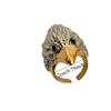 Geometric Eagle Shape Ring Cool Chunky Ring Creative Exaggerated Ring  Gift