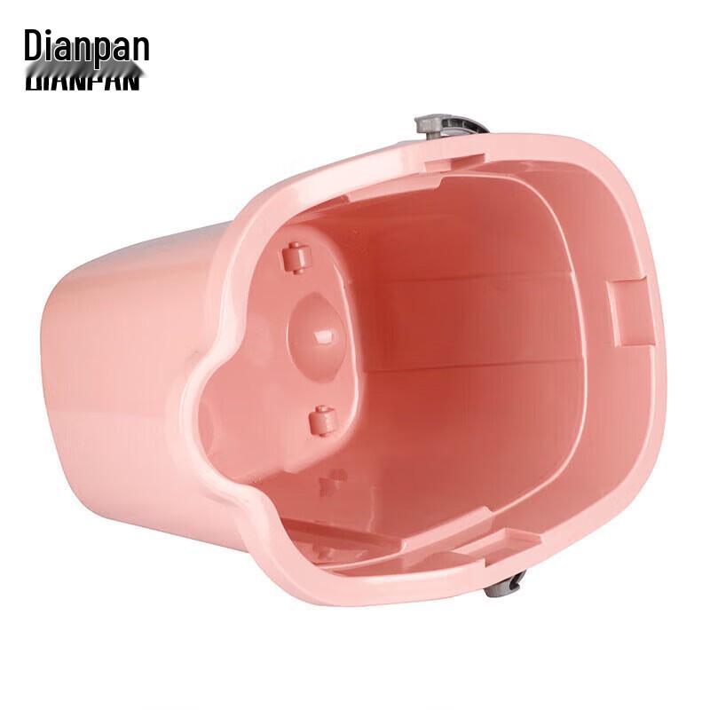 Commercial Square Plastic Mop Bucket with Wheels