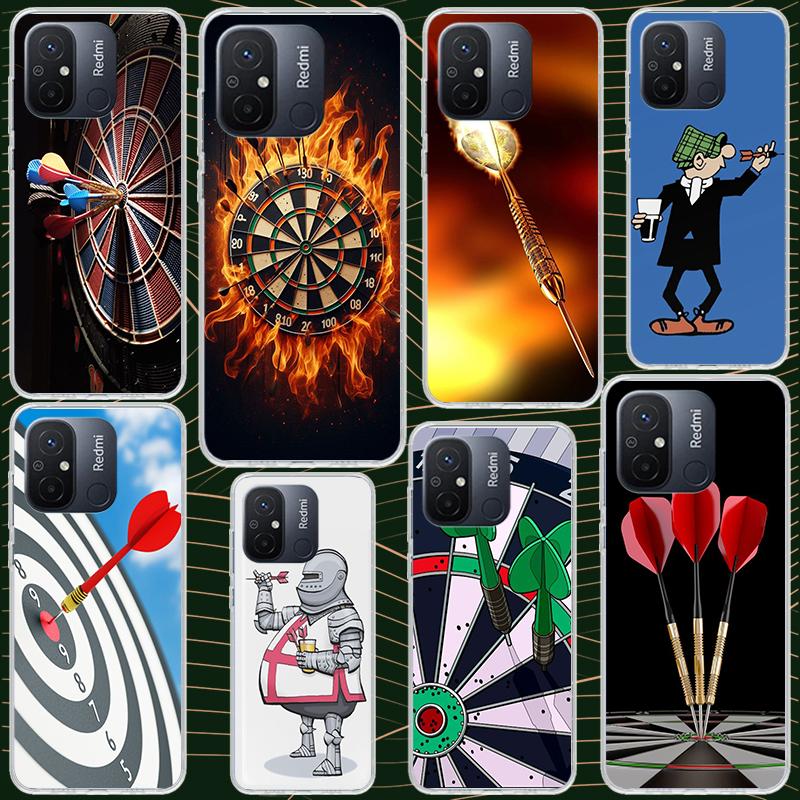 Darts Aesthetics Wire Target Case for Xiaomi Redmi 14C 13C 13 12C 12 10C 10 10A Phone Cover 9C 9 9A 9T 8 8A 7 7A 6 6A K70 K40 K2