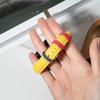 Тонкий ремешок-цепочка для Apple Watch S10 42 мм 46 мм 9 8 7 41/45 мм из ПУ-кожи 38/42 мм для iwatch Браслет SE 40 44 мм 6 5 4 3 49 мм