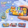 Hangable Stress Relief Fidget Toy 26 Keys Bag Pendant Charm Mechanical Keyboard Toy  For Children