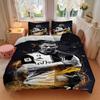 Dynamic Soccer Legend Print 3Pcs Bedding Setduvet Cover With 2 Bedropillowcase Home Birthday Gift