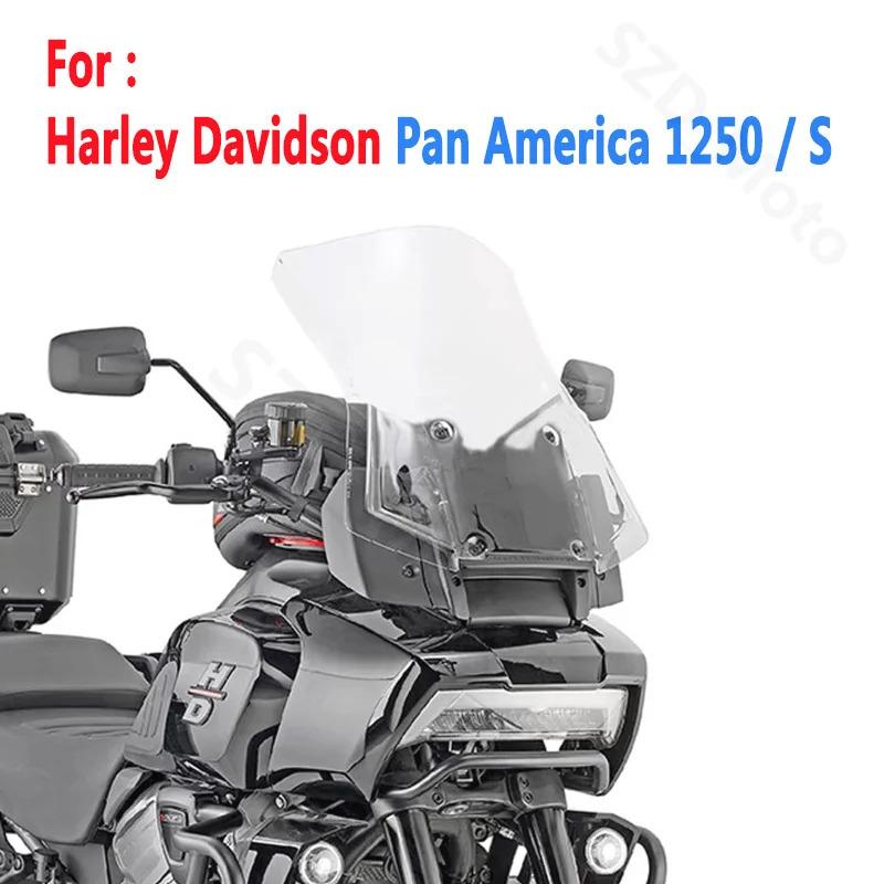 For Harley Davidson Pan PA1250 PA1250S PA 1250 1250S 1250 S Motorcycle Adventure Windshield Windscreens Wind Deflectors