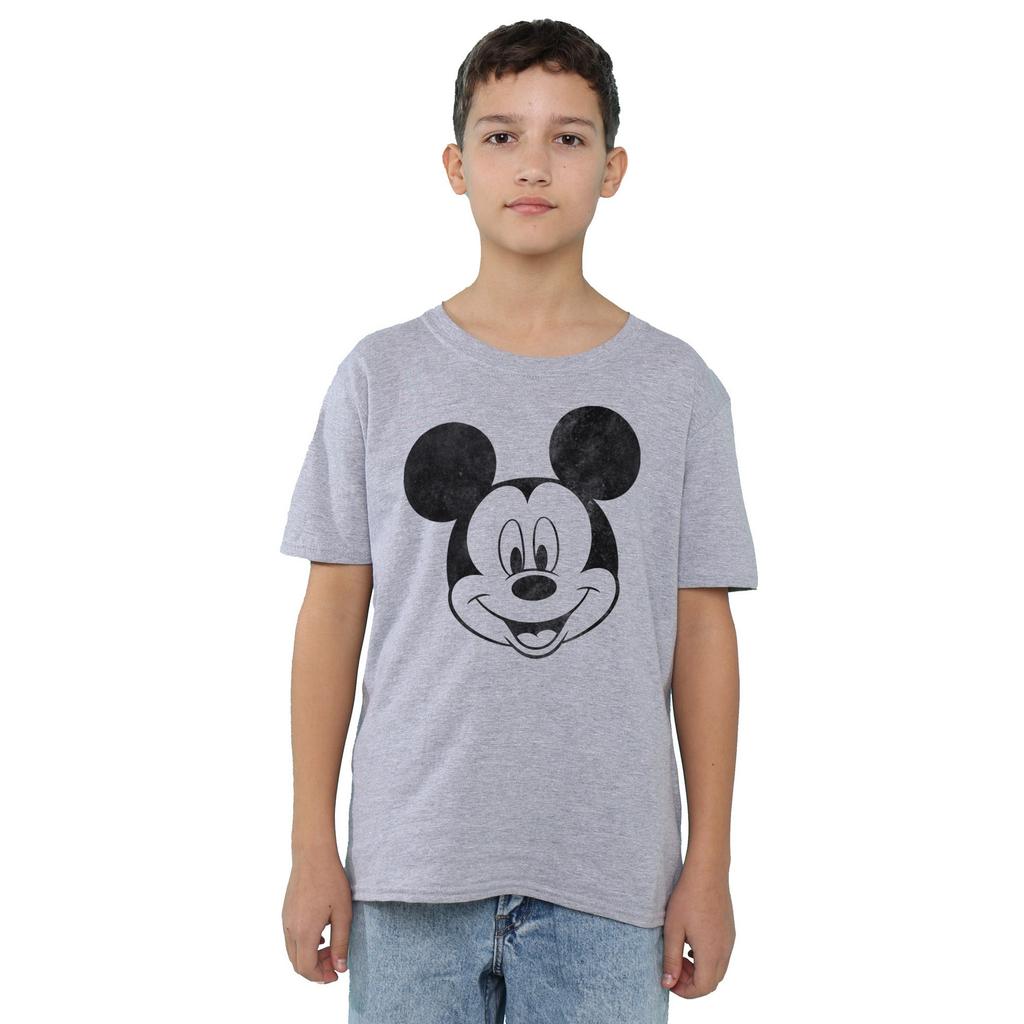 Disney Boys Mickey Mouse Face T-Shirt