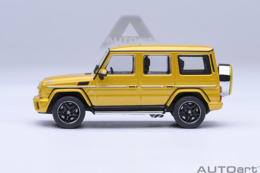 AUTOart G 63 2017 Готовая модель 20201 1/64 Mercedes-AMG (желтый)