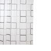 180*180cm  Peva Shower Curtain Bathroom Curtain Partition Curtain Set Check Shower Curtain Shower Curtain Door Curtain Hook