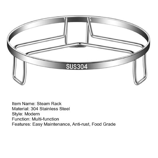 Пароварка из нержавеющей стали 304, паровая решетка, штабелируемая конструкция, для овощей, пельменей, морепродуктов, мяса, универсальная кулинарная решетка